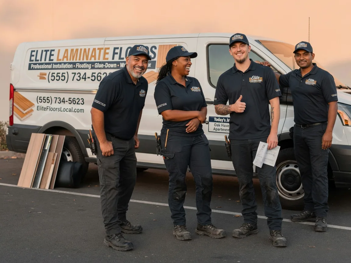Laminate flooring installation company in Ridgeway, WI